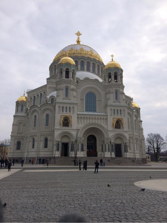 Морской Собор в Кронштадте.