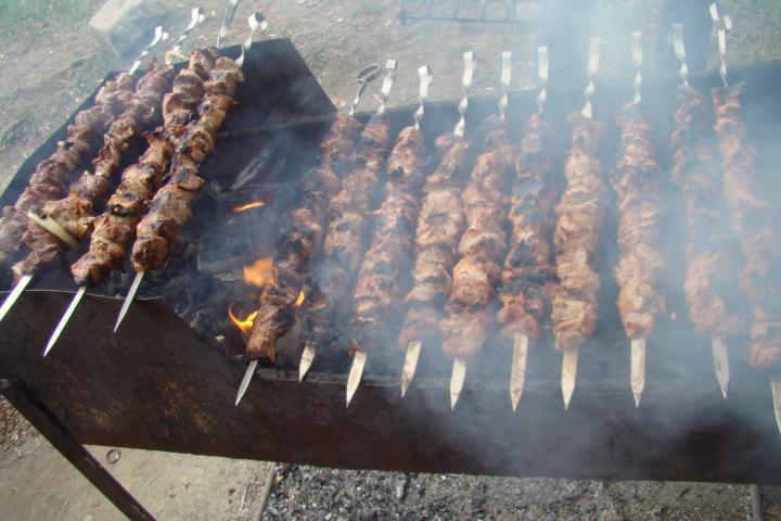 ШАШЛЫКИ ПОСЛЕ АКТИВНОГО ОТДЫХА