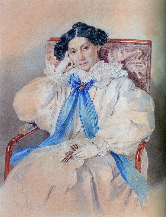 Елиз. Мих. Хитрово, дочь Кутузова, близкий друг Пушкина  (1783–1839)
